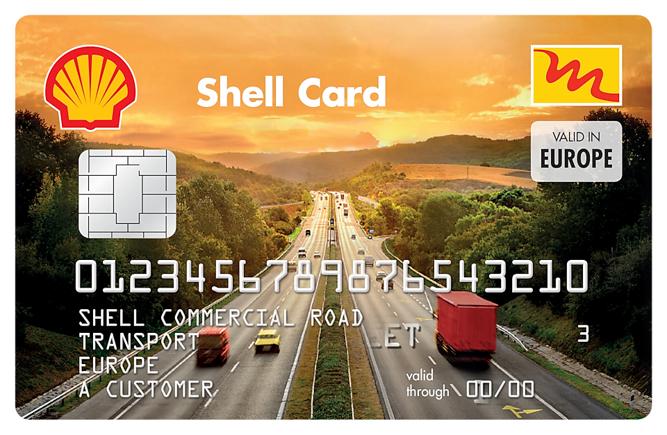 Shell üzemanyag kártya