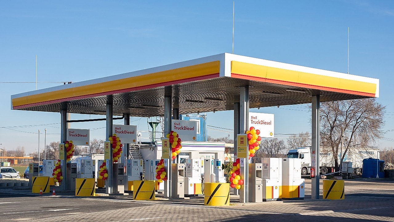 Shell station