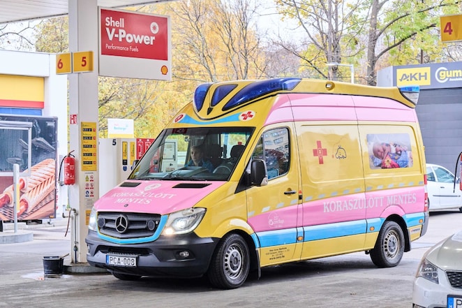 A Peter Cerny Alapítványi Mentőszolgálat mindennapjai a koraszülöttekért