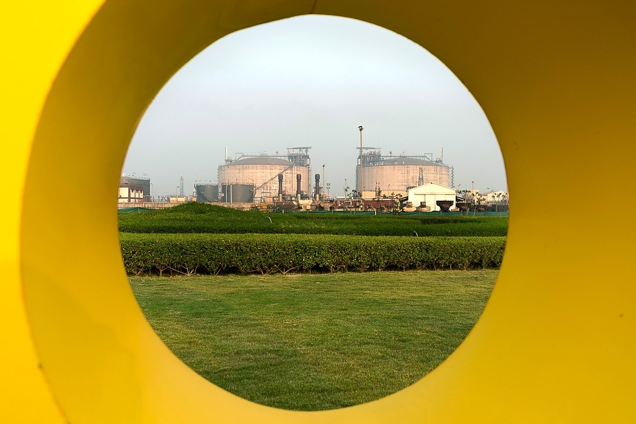 Indiai fényképészeti projekt, Hollandia, 2014. – Hazira LNG-tartályhajók