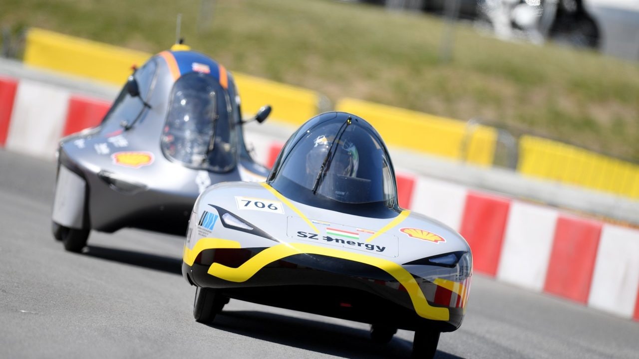 SZ Energy team vehicle on road