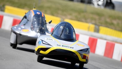 SZ Energy team vehicle on road