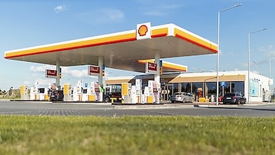 Shell töltőállomás