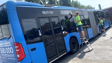 Bus Clean up