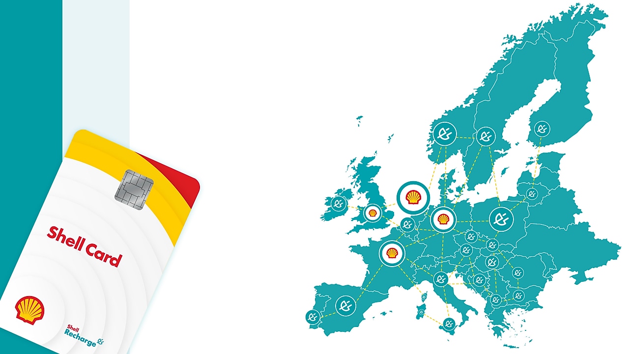 Shell recharge térkép