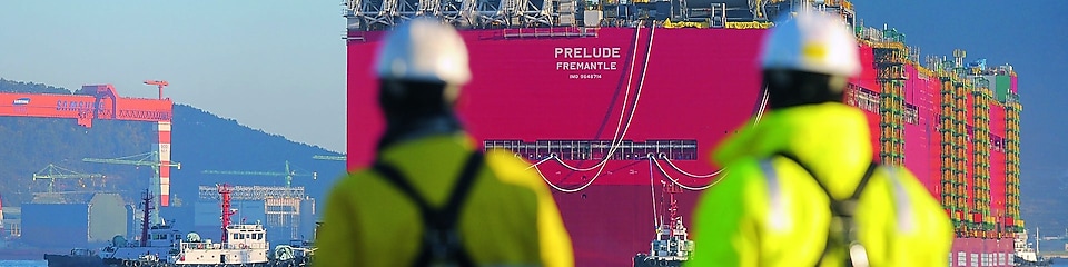 A Prelude első hajóútja: a létesítmény óriási törzsét első alkalommal bocsátják vízre