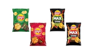 Lay's chips 60g, Lay's Strong chips 55g