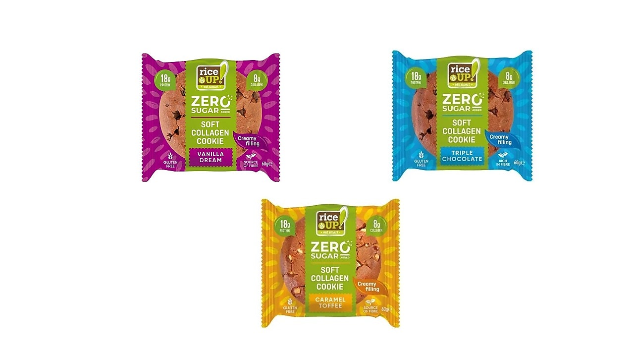 RiceUP! ZERO Sugar keksz, 60g
