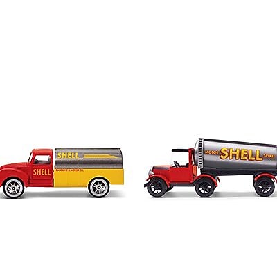 Shell tanker modellautó (1920-as/1950-es modell)