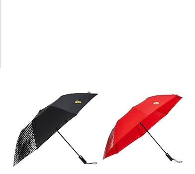 Ferrari esernyő fekete és piros színben