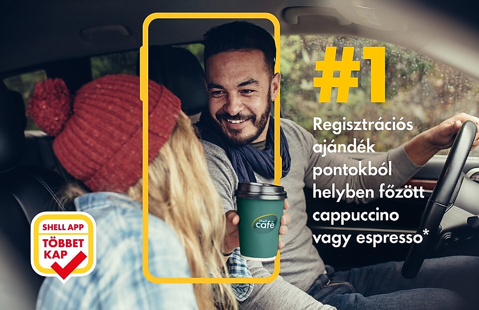 Regisztrációs ajándék pontokból helyben főzött cappuccino vagy espresso2