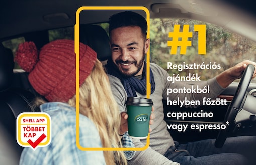 Regisztrációs ajándék pontokból helyben főzött cappuccino vagy espresso2