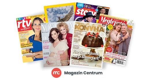 Magazin Centrum. Váltsa be pontjait magazin-előfizetésre!