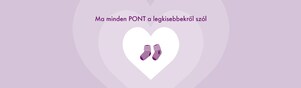 A heart with purple socks