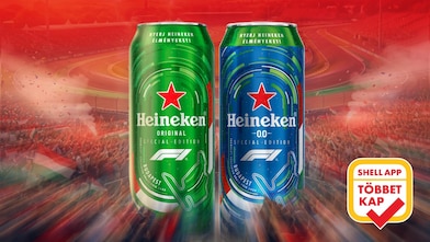 200 Ft kedvezmény 2 db Heineken együttes vásárlásakor *