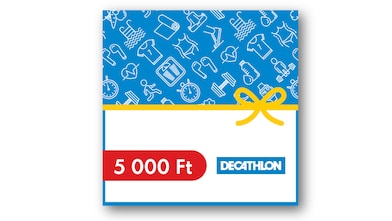 DECATHLON Online Ajándékkártya, 5000 Ft értékben