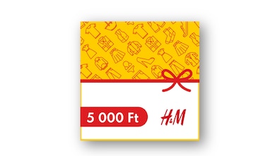 H&M Ajándékkártya 5000 Ft értékben