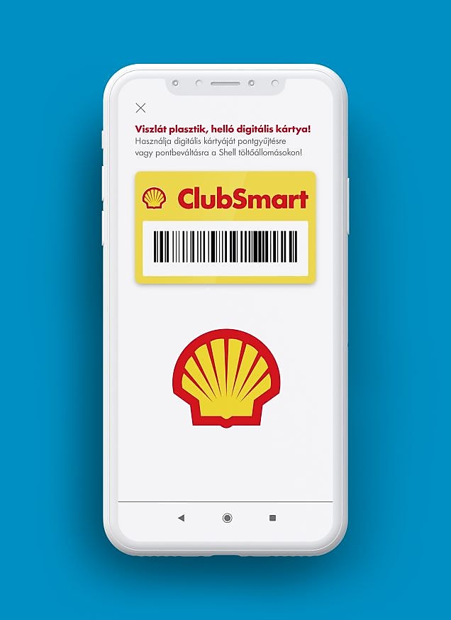 A cell phone with a bar code on the screen