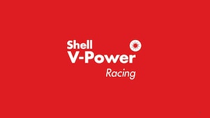 Shell V_Power Racing logo.