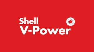 Shell V_Power Racing logo.