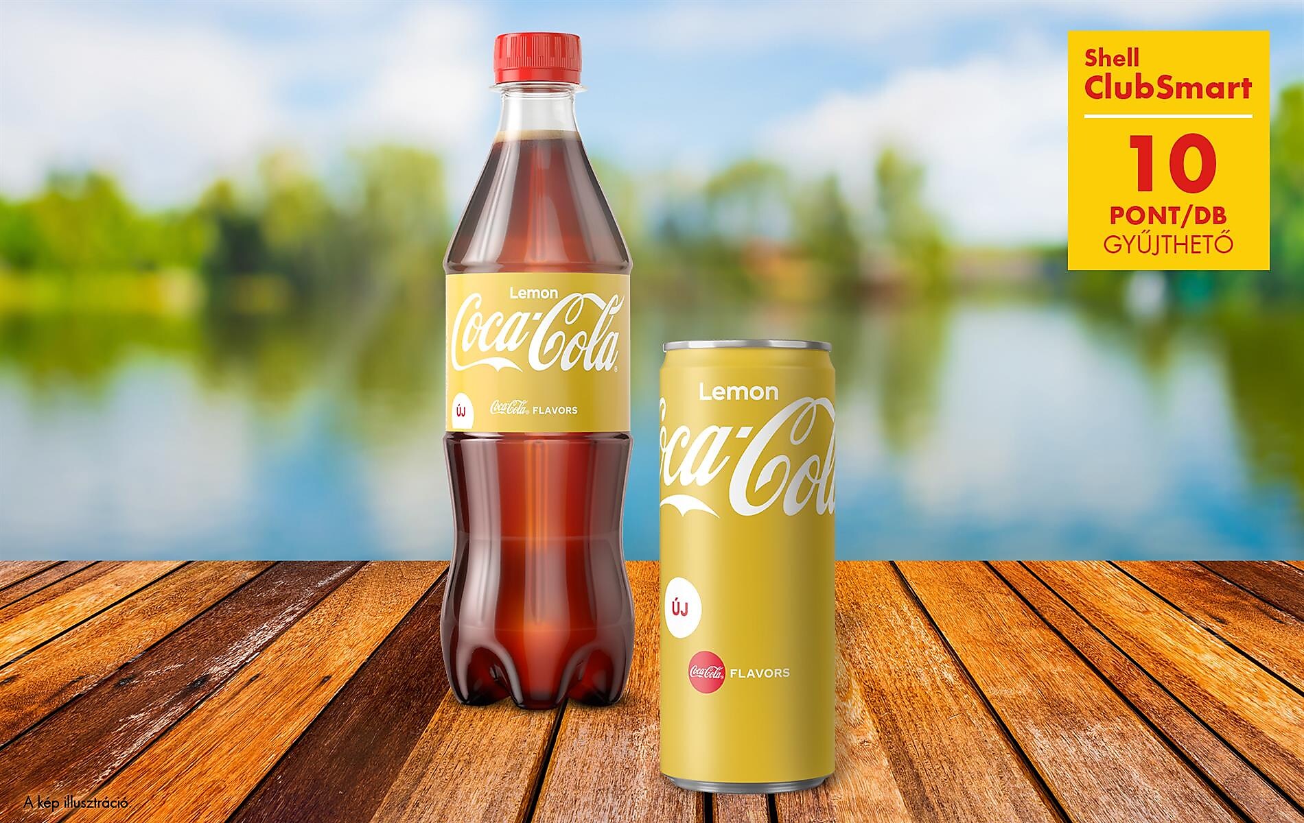 10 ClubSmart pont Coca-Cola üdítőkkel*