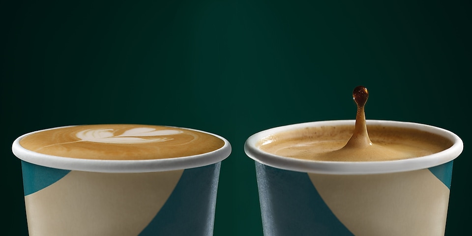 két pohár kávé
