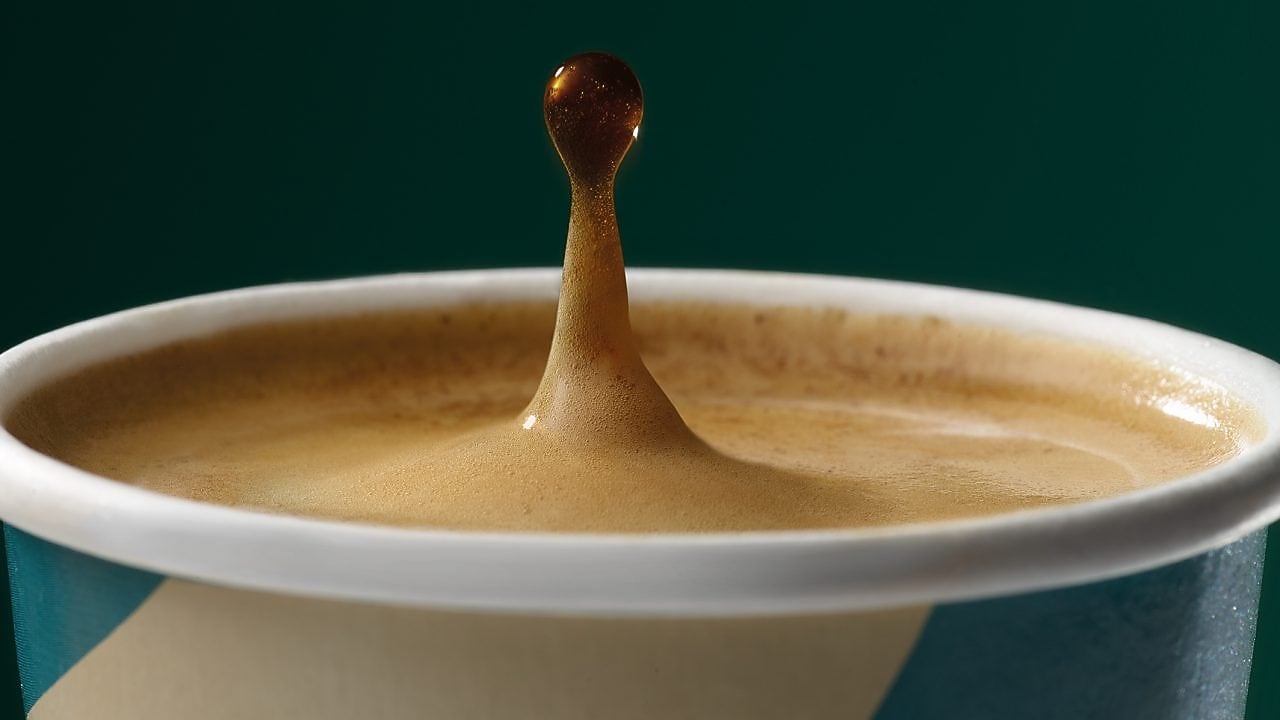 latte art készítés