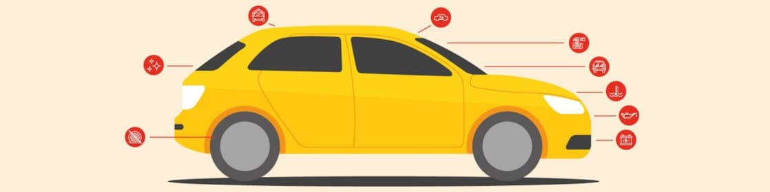 Yellow car