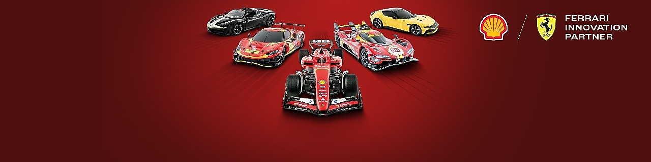 hunFerrari Shell Passion Landing banner