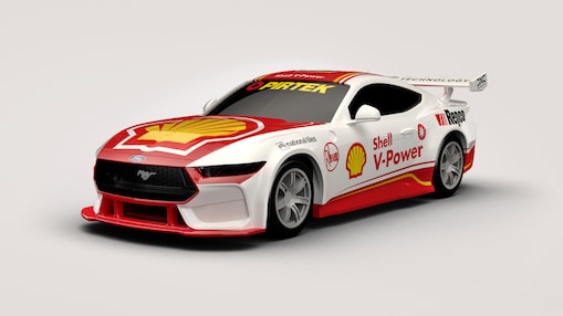 Shell V-Power Racing Ford Mustang GT modellautó