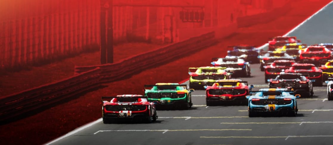 Versenyautók a Ferrari Racing Days eseményről