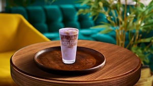 Shell Café UBE latte