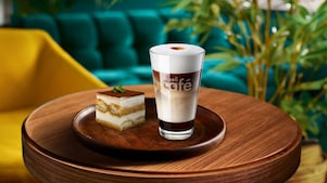 Shell Café Tiramisu latte